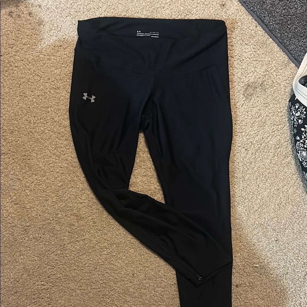 Under Armour Jet Black Active Leggings